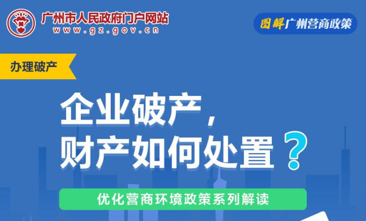 【一圖讀懂】廣州市中級人民法院關于破產財產處置的若干意見