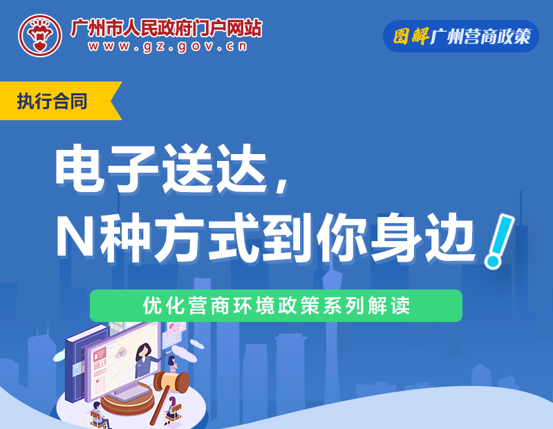 【一圖讀懂】廣州市中級人民法院關于電子送達的若干規定