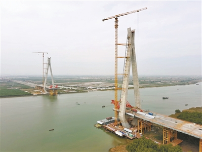 以南沙為中心的大灣區“半小時交通圈”建設正提速推進