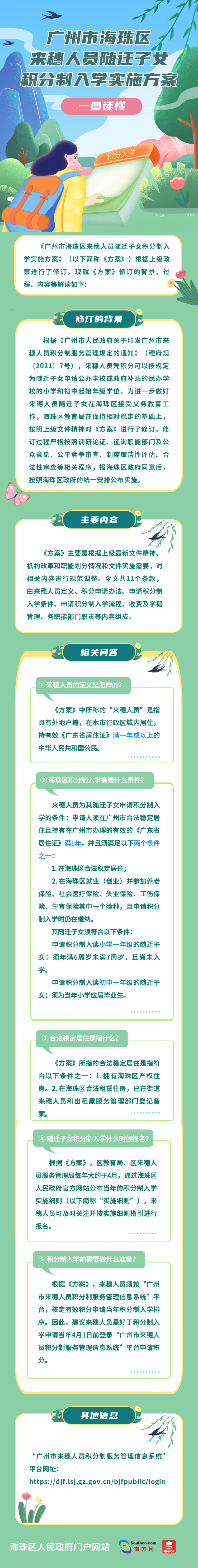 廣州市海珠區來穗人員隨遷子女積分制入學實施方案.png
