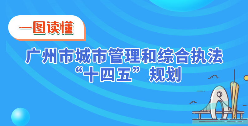 【一圖讀懂】廣州市城市管理和綜合執(zhí)法“十四五”規(guī)劃