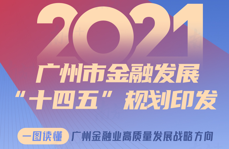 【一圖讀懂】廣州市金融發展“十四五”規劃