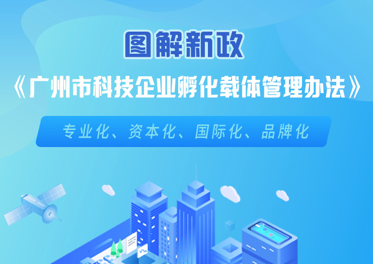 【一圖讀懂】廣州市科技企業(yè)孵化載體管理辦法