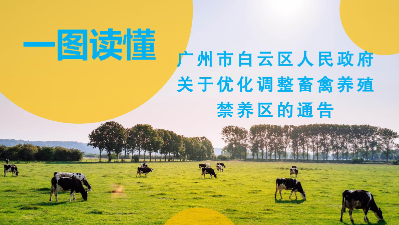 【一圖讀懂】《廣州市白云區人民政府關于優化調整畜禽養殖禁養區的通告》