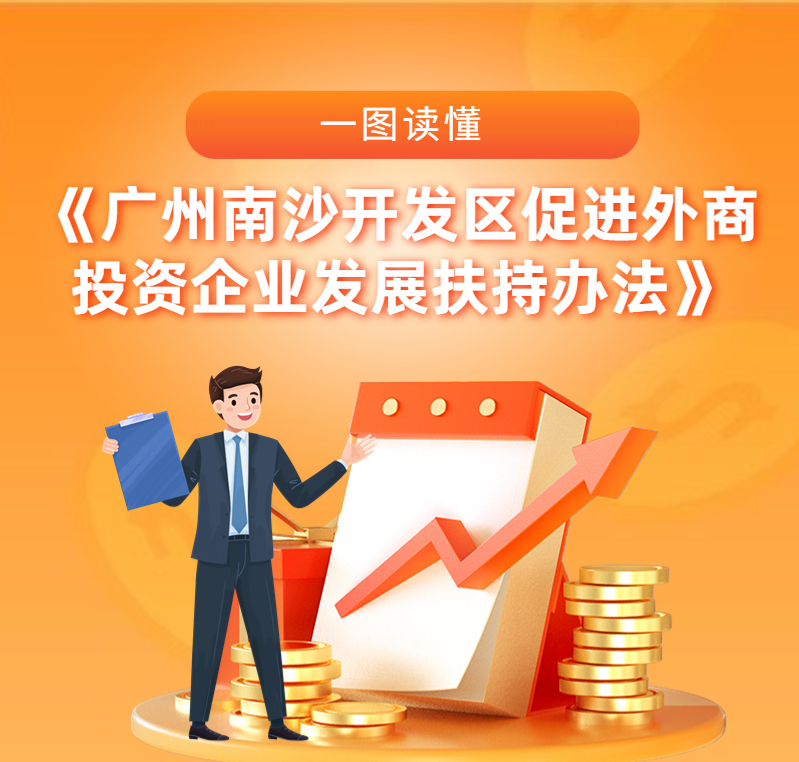 【一圖讀懂】《廣州南沙開發區促進外商投資企業發展扶持辦法》政策解讀
