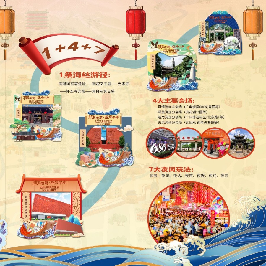 2023年海絲文化節10月13日-17日在越秀舉行