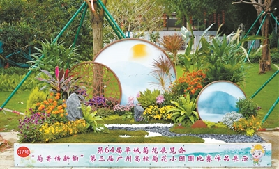 第64屆羊城菊會展出規模創近年之最