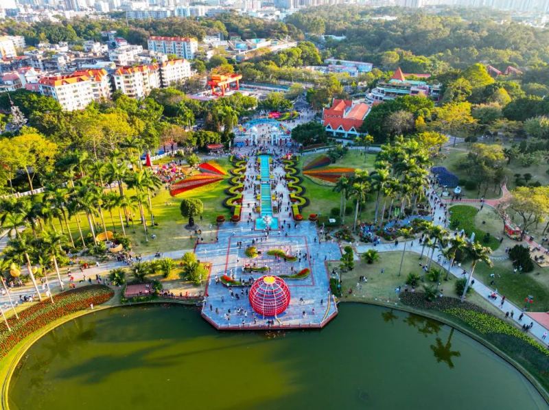 春節(jié)花海City Walk，廣州你是懂浪漫的