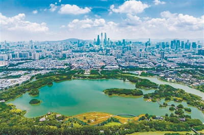 海珠濕地成為國際大都會城央濕地典范  既有“綠色顏值”又有“金色價值”
