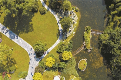 1座自然教育館、5大專類植物展示園、3條生態休閑步道……  云溪植物園8月8日迎客