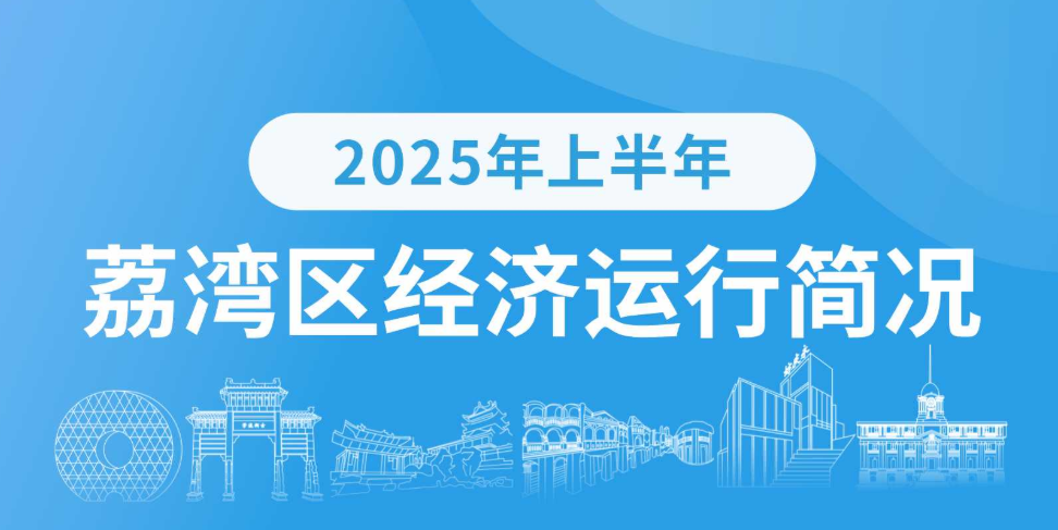 2025年上半年荔灣區經濟運行簡況
