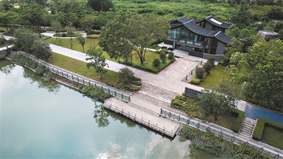 古運河岸蝶變嶺南水鄉畫卷