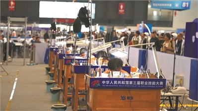 全國技能大賽開賽 106個賽項折射產業變革