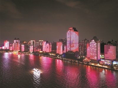 光影秀 慶華誕 迎全運(yùn)